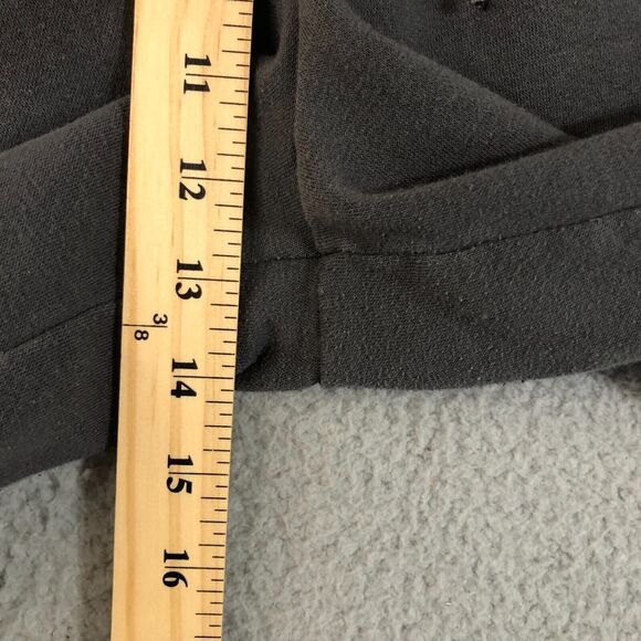 Adidas Shorts Men Extra Large‎ Gray Sweat Athleisure Gym Jogger Basketball Logo - Picture 10 of 11